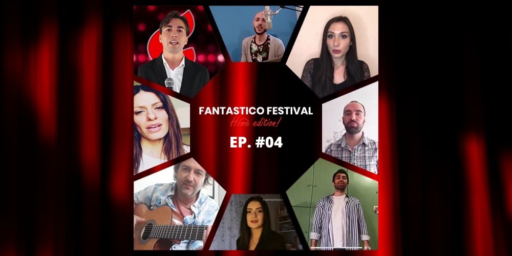 Fantastico Festival Home Edition terza puntata con Valeria Saturnino violinista del Festival di Sanremo